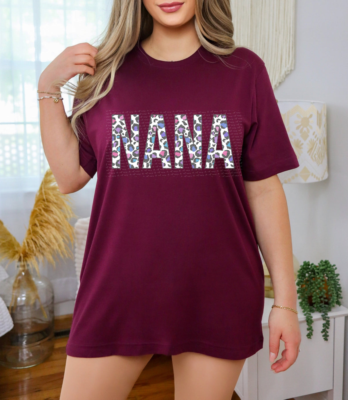 Nana colorful leopard 28544 DTF TRANSFER