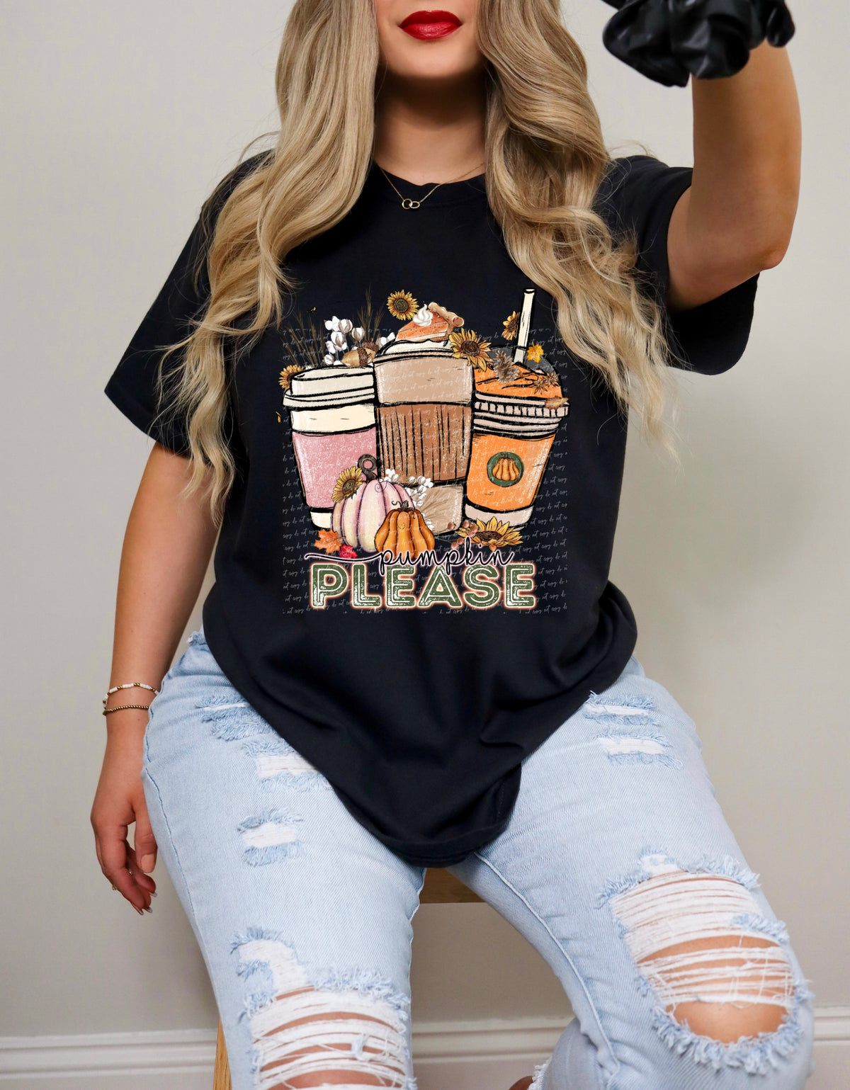 Pumpkin please drinks 28503 DTF TRANSFER