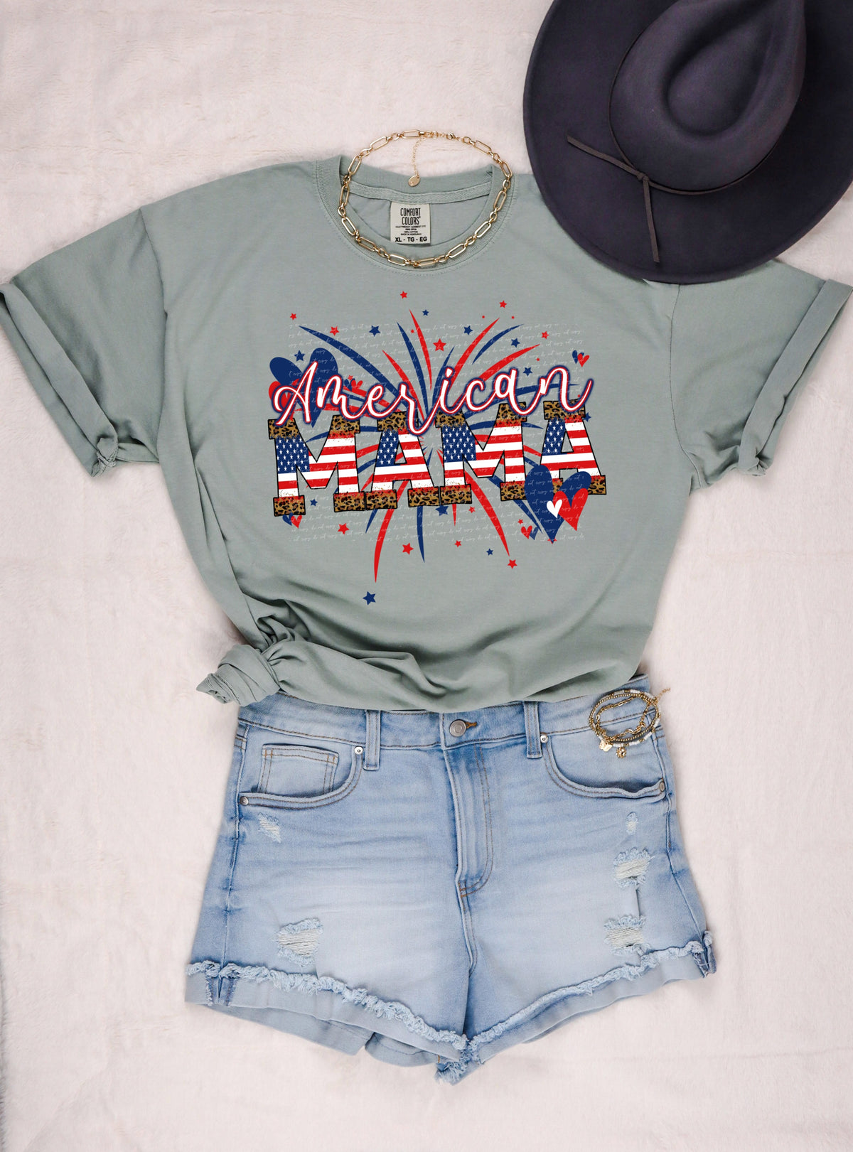 American mama fireworks 28518 DTF TRANSFER