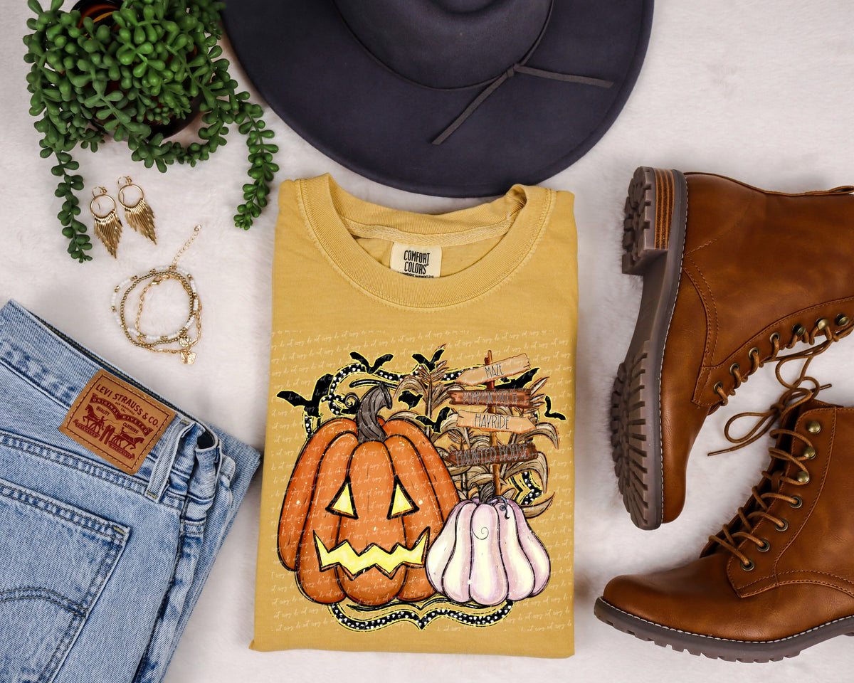 Maze pumpkin patch 28510 DTF TRANSFER