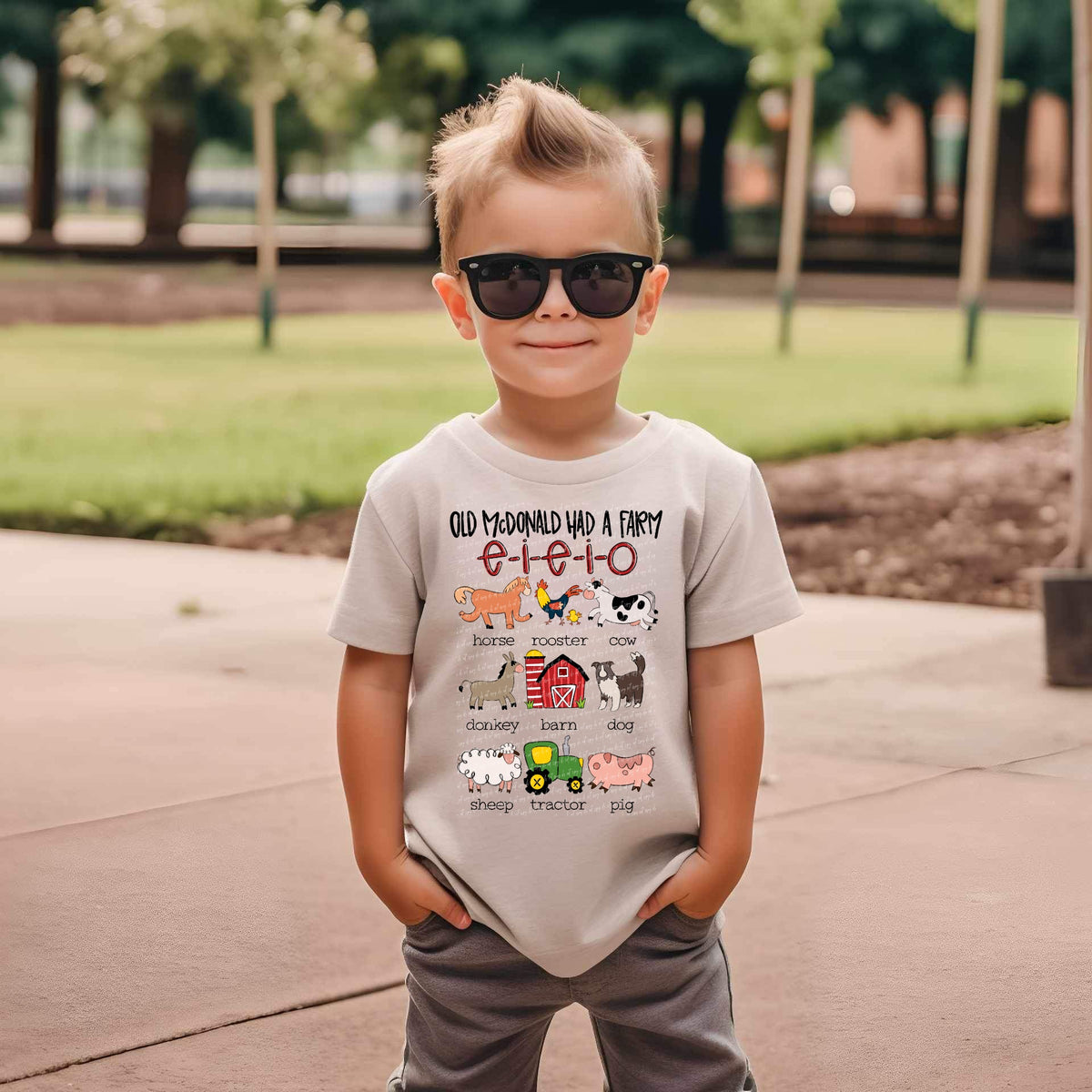 Old mcdonald has a farm 28529 DTF TRANSFER