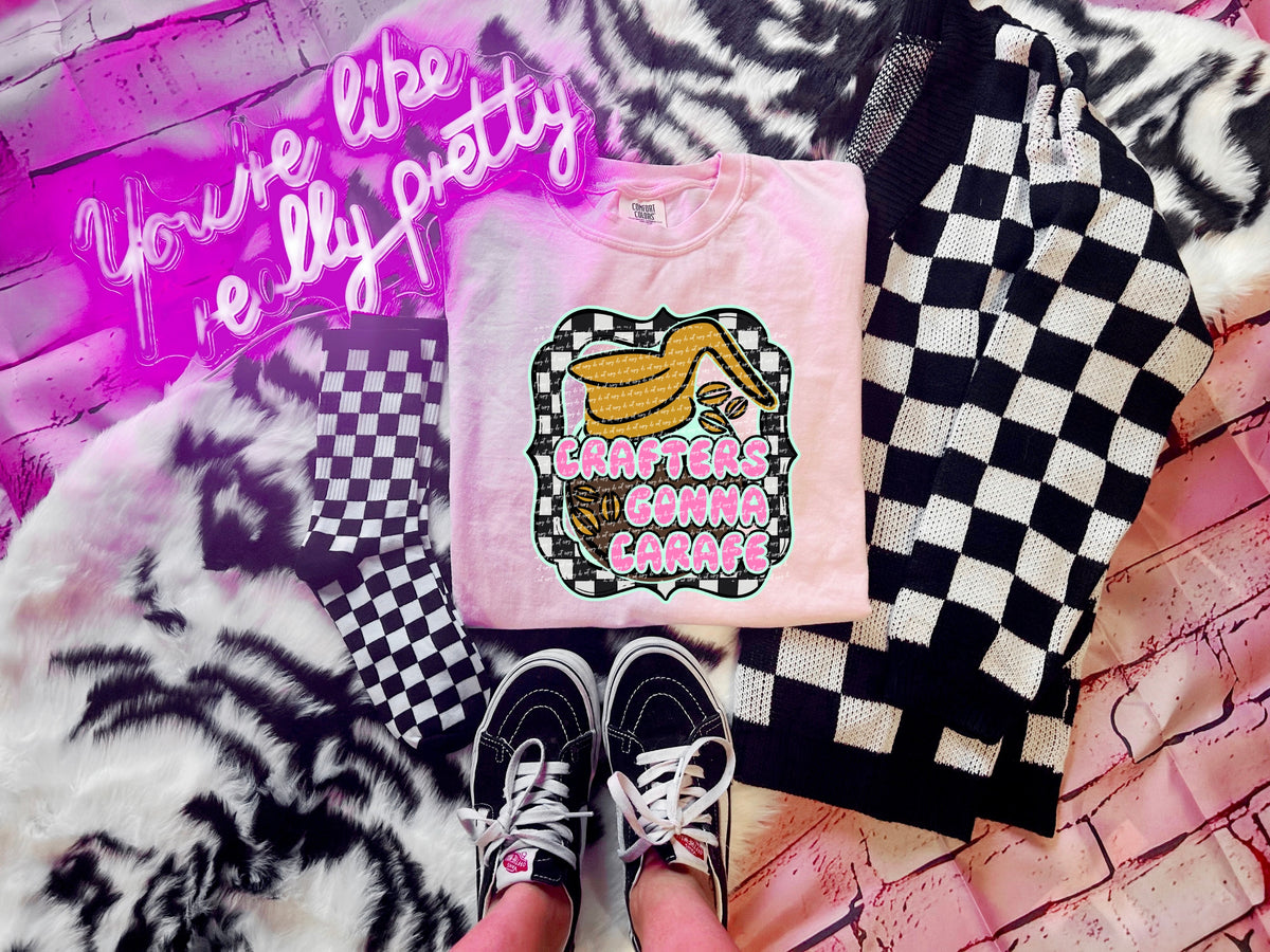 Crafters gonna carafe  28715 DTF TRANSFER