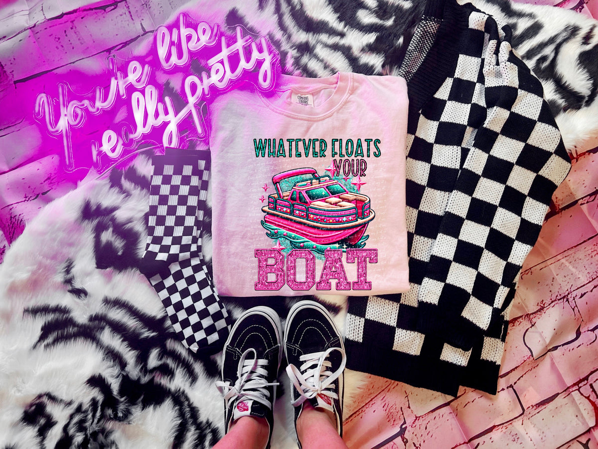 Whatever floats your boat 28714 DTF TRANSFER