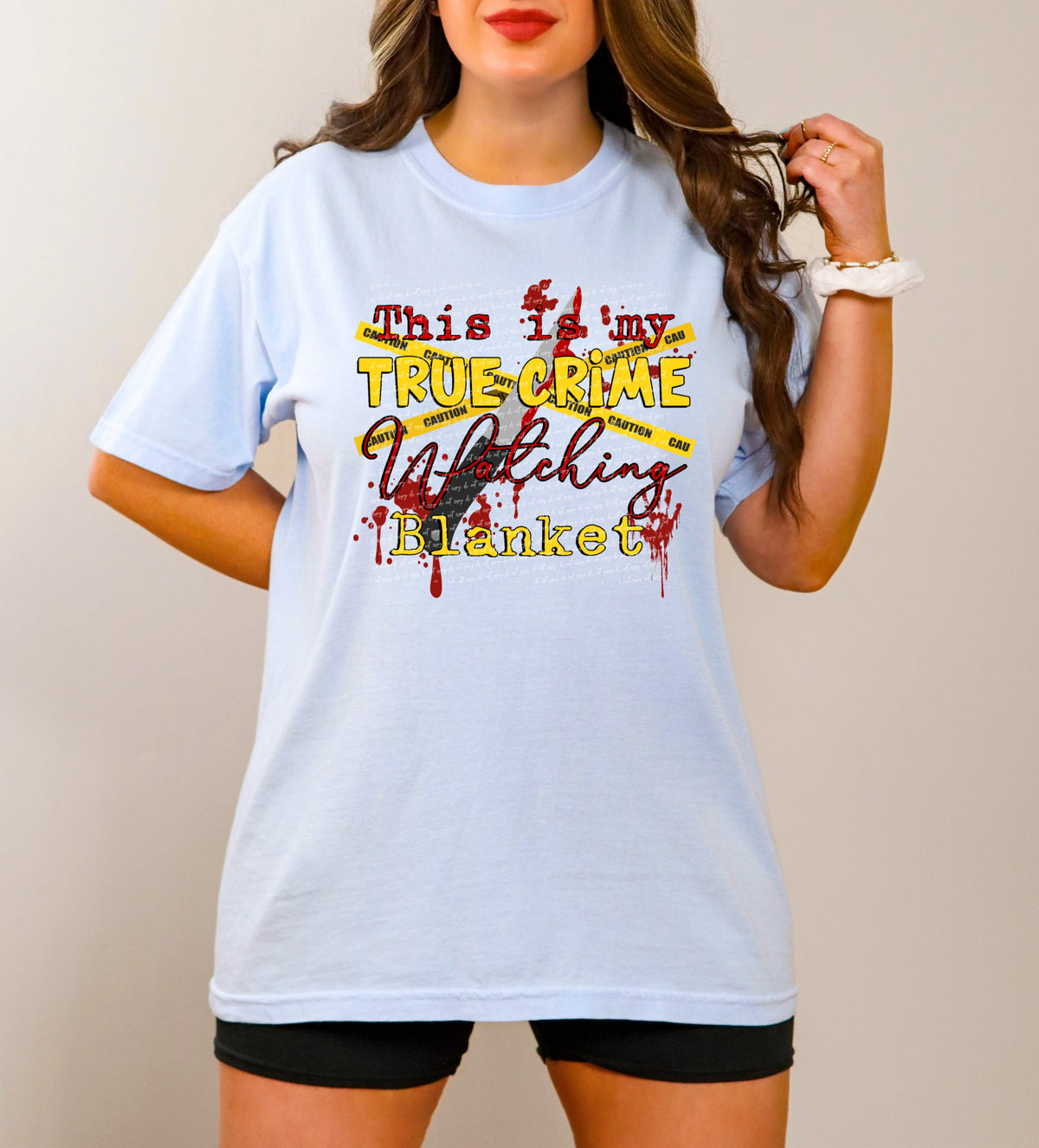 This is my true crime watching blanket 28712 DTF TRANSFER