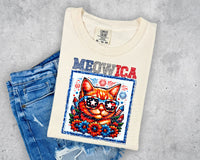 Meowica orange cat 34069 DTF transfer