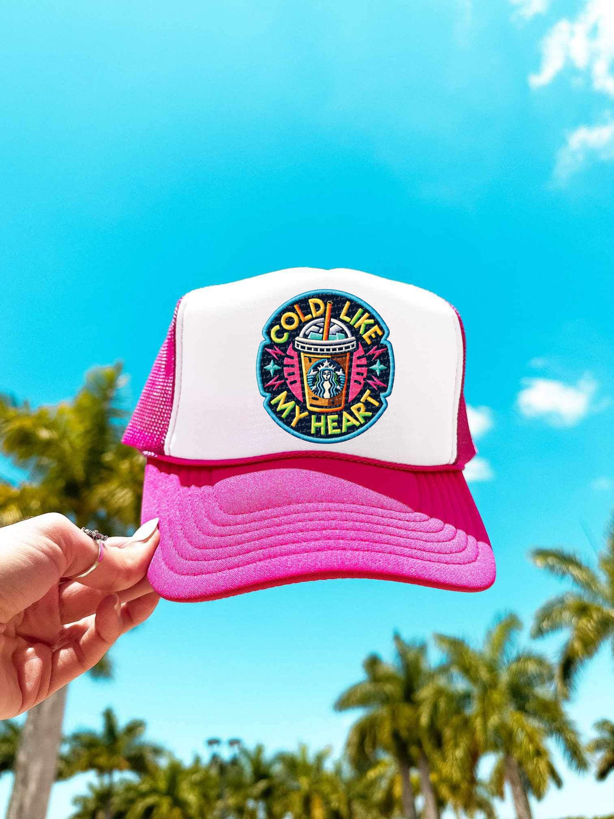 Cold like my heart yellow 34120 DTF transfer