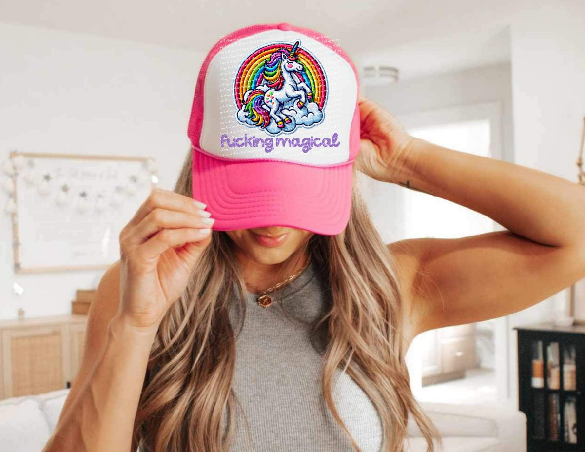 F***ing magical unicorn 34098 DTF transfer