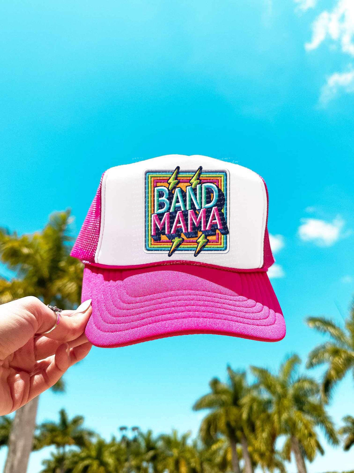 Band mama square 34097 DTF transfer