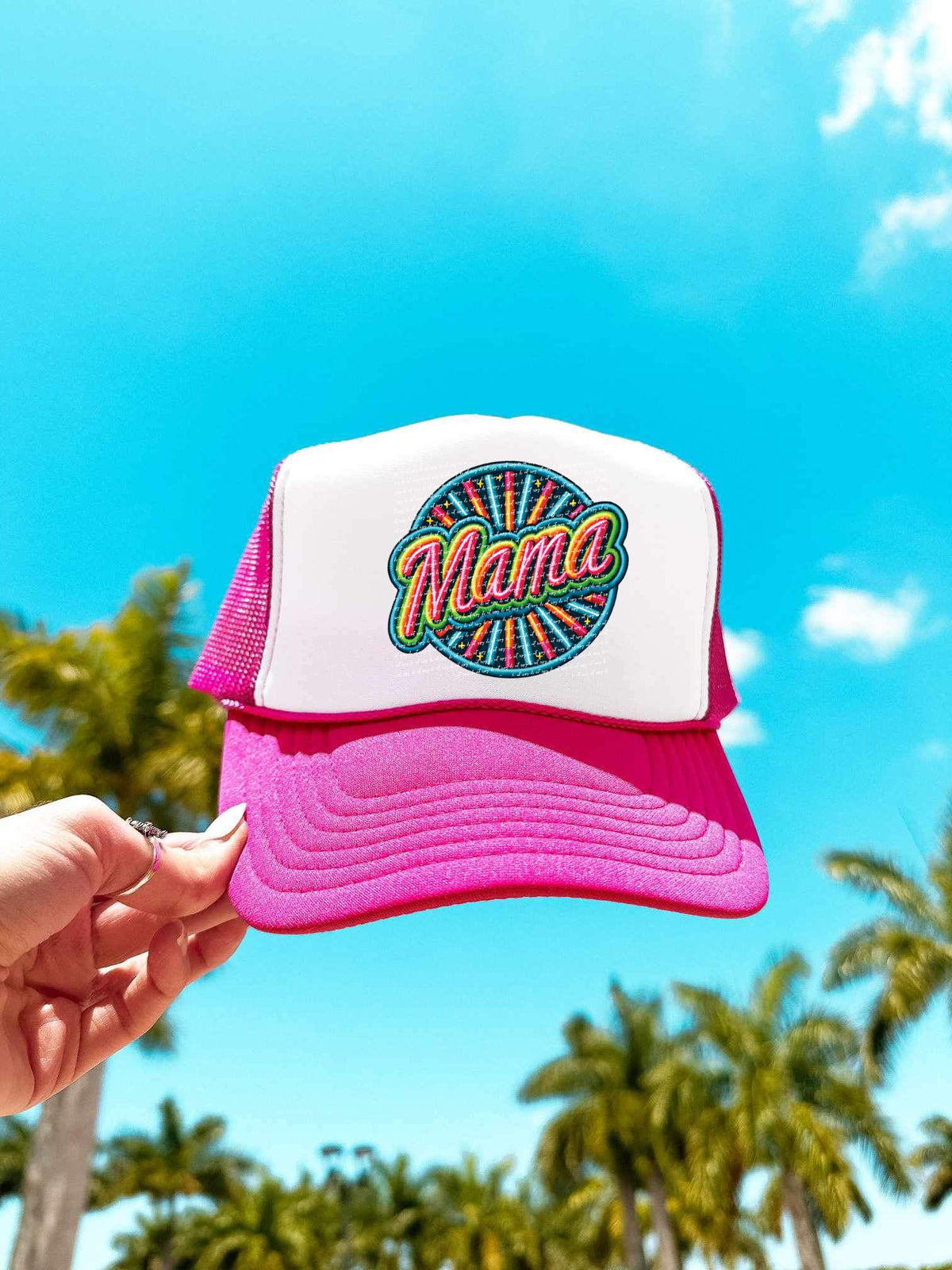 Mama colorful circle 34094 DTF transfer