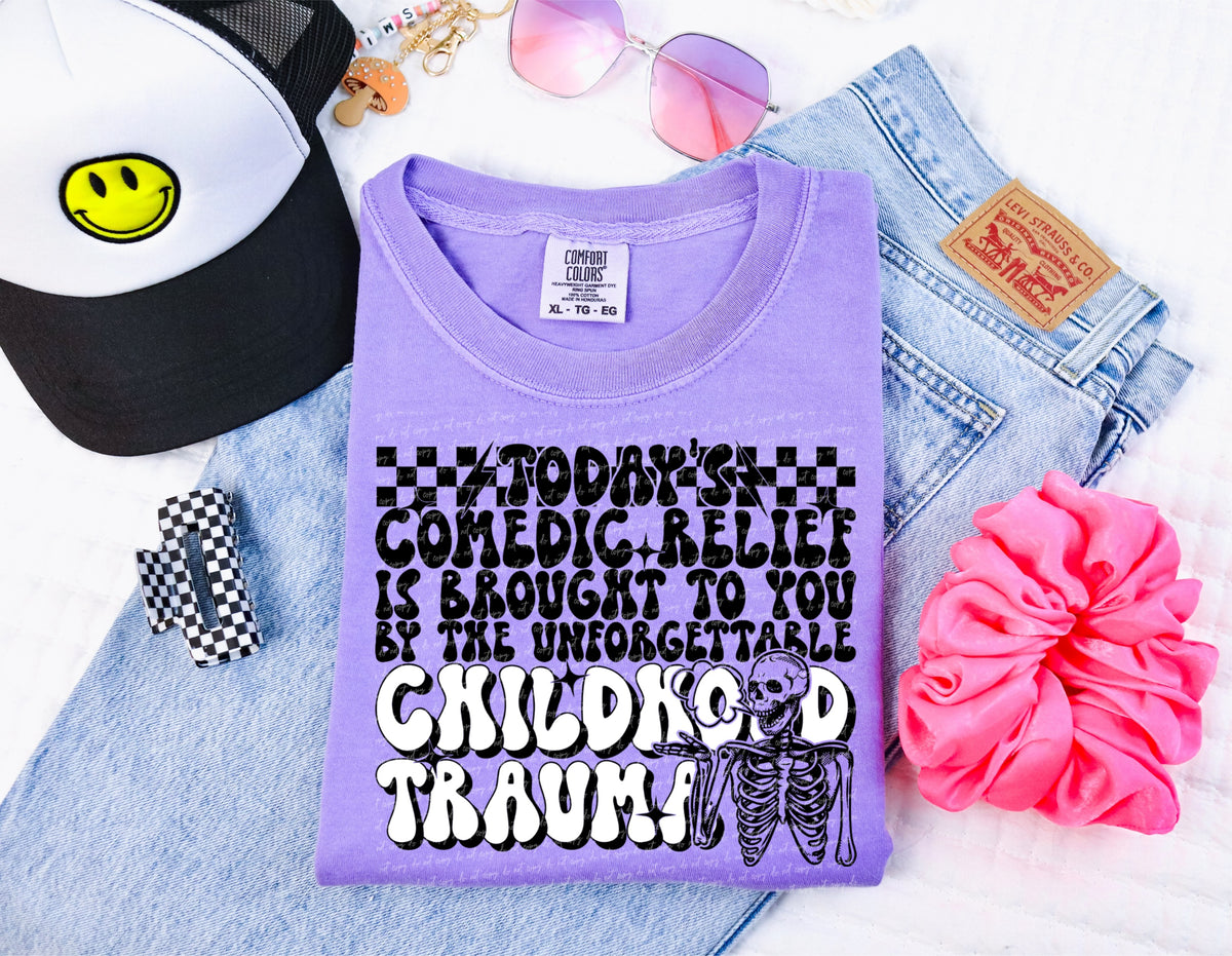 Today comedic relief is brough to you 34124 DTF transfer