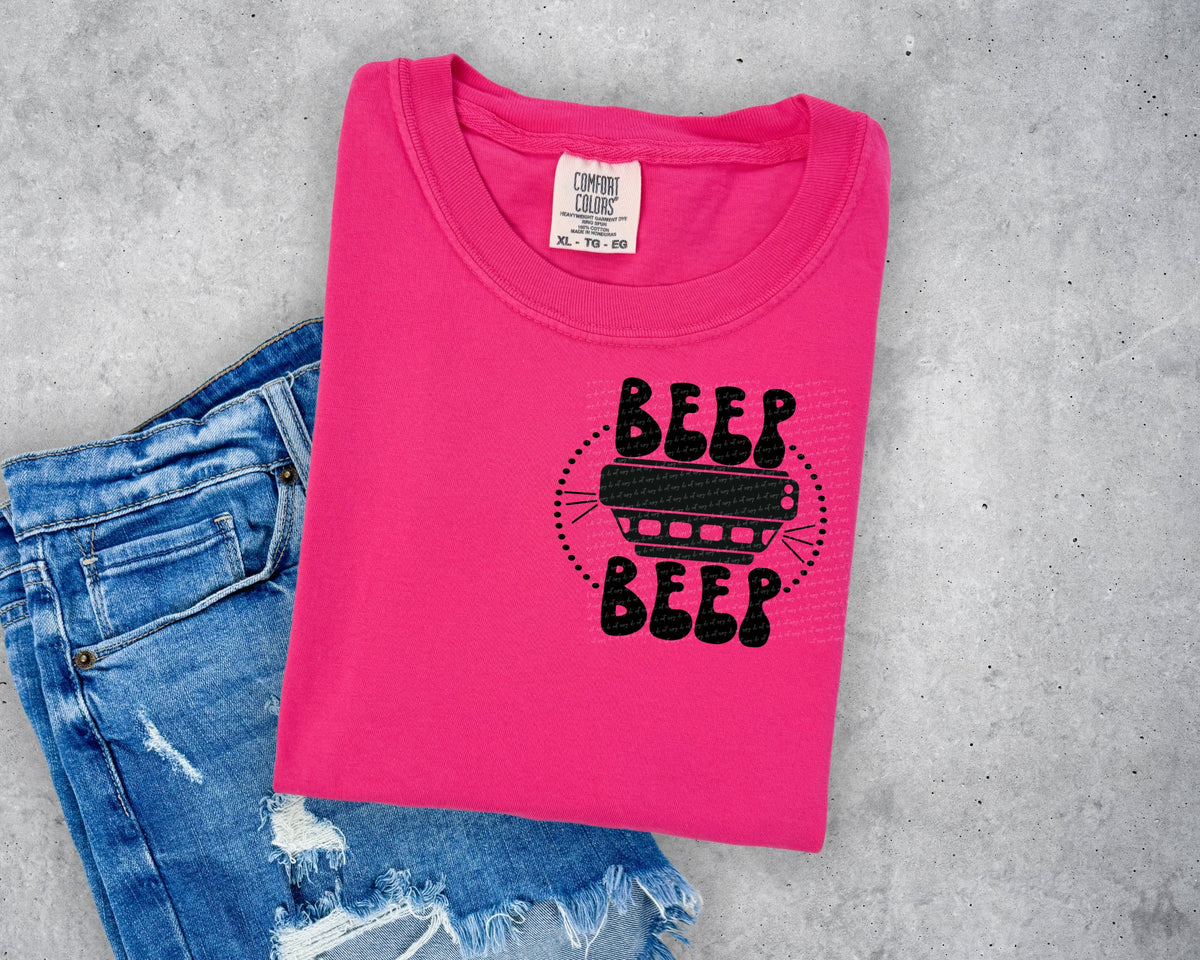 Beep beep CHOOSE SIZE  34136 DTF transfer
