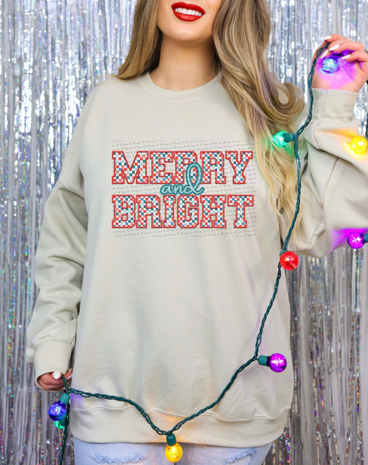 Merry and bright polkadot (City) 34900 DTF transfer