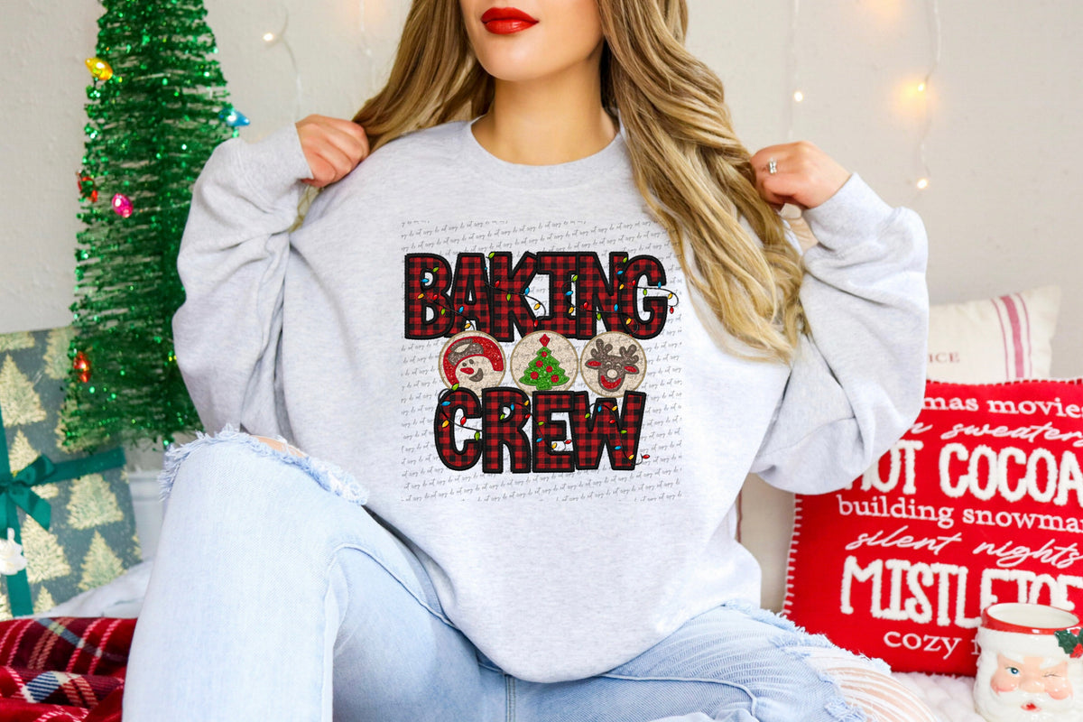 Baking crew cookies PLAID (City) 34901 DTF transfer