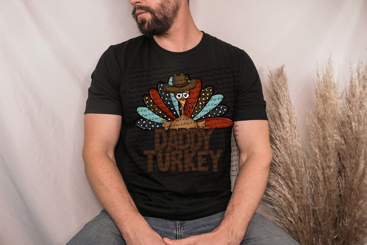Daddy turkey (City) 34920 DTF transfer