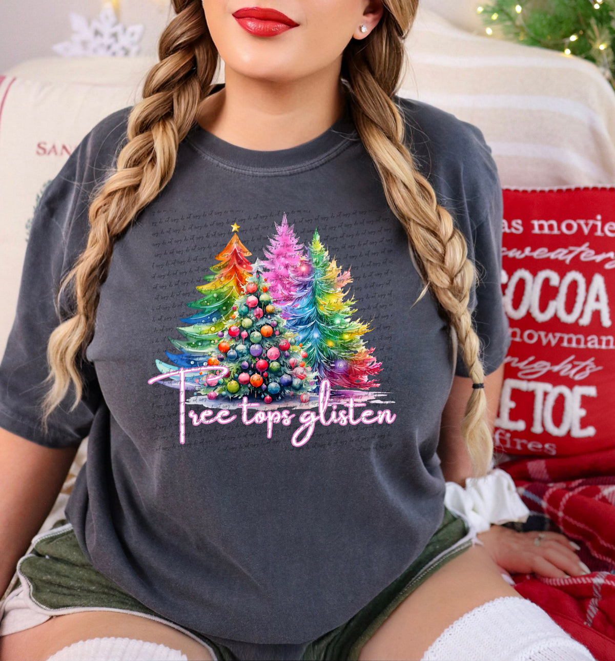 Tree tops glisten (City) 40183 DTF transfer