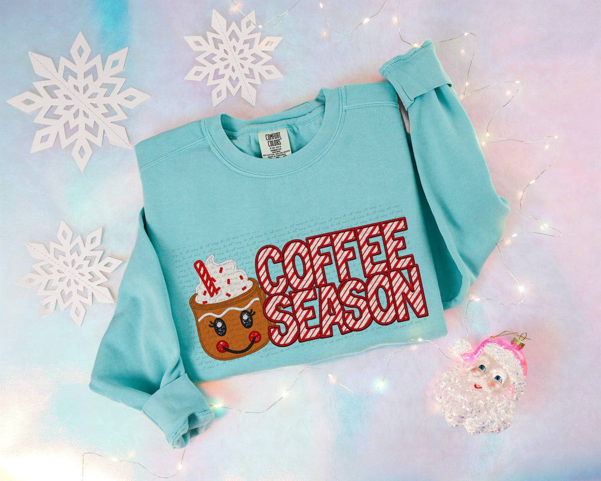 Coffee season gingerbread coffee cup candycane filled (City) 40180 DTF transfer