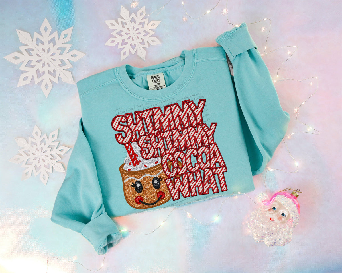 Shimmy shimmy cocoa what candycane filled (City) 40173 DTF transfer