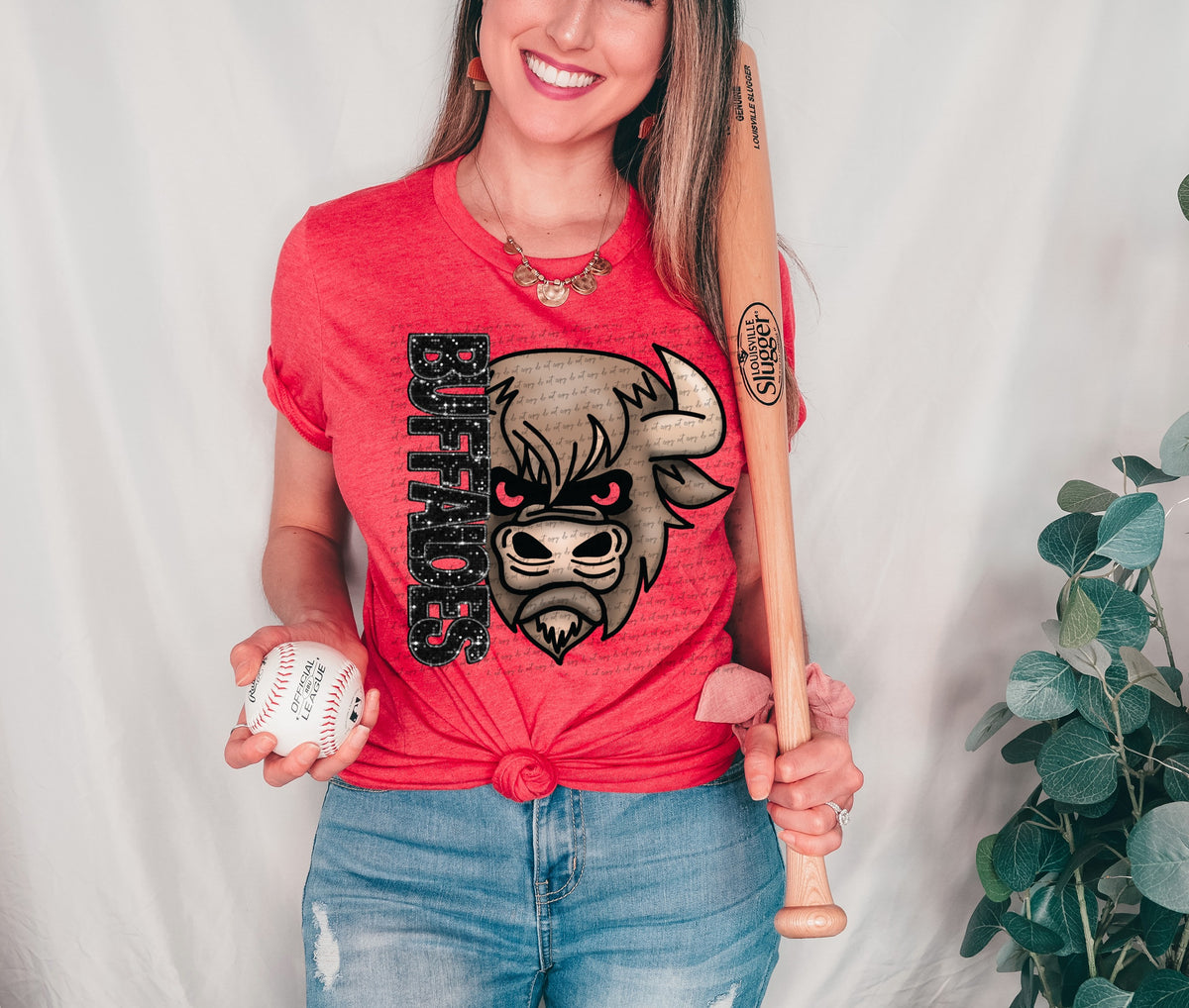 Buffaloes BLACK sequin (City) 40099 DTF transfer