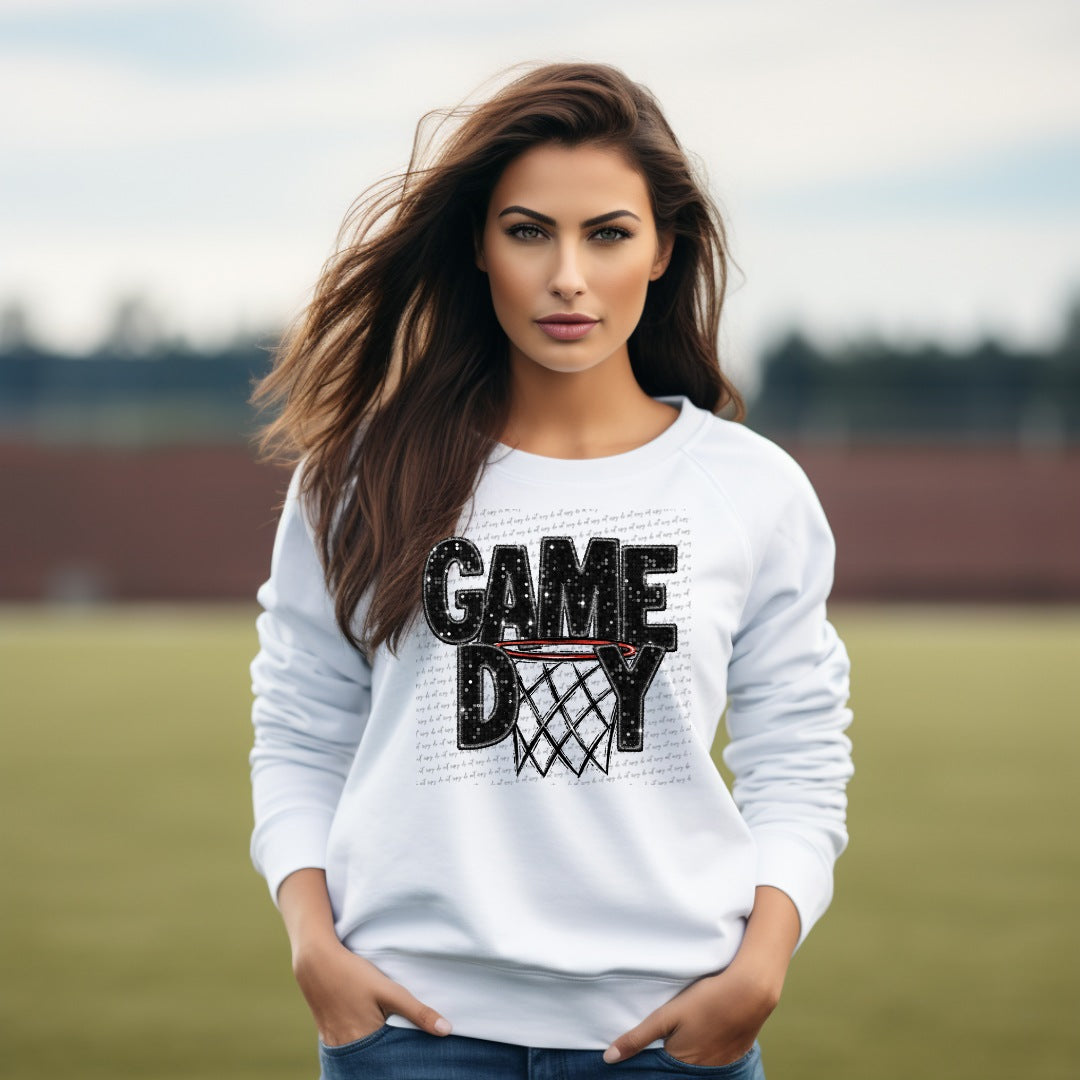 Game day sequin HOOP (City) 34991 DTF transfer