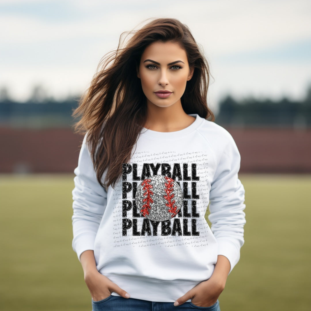 Playball stacked BASEBALL (City) 34987 DTF transfer