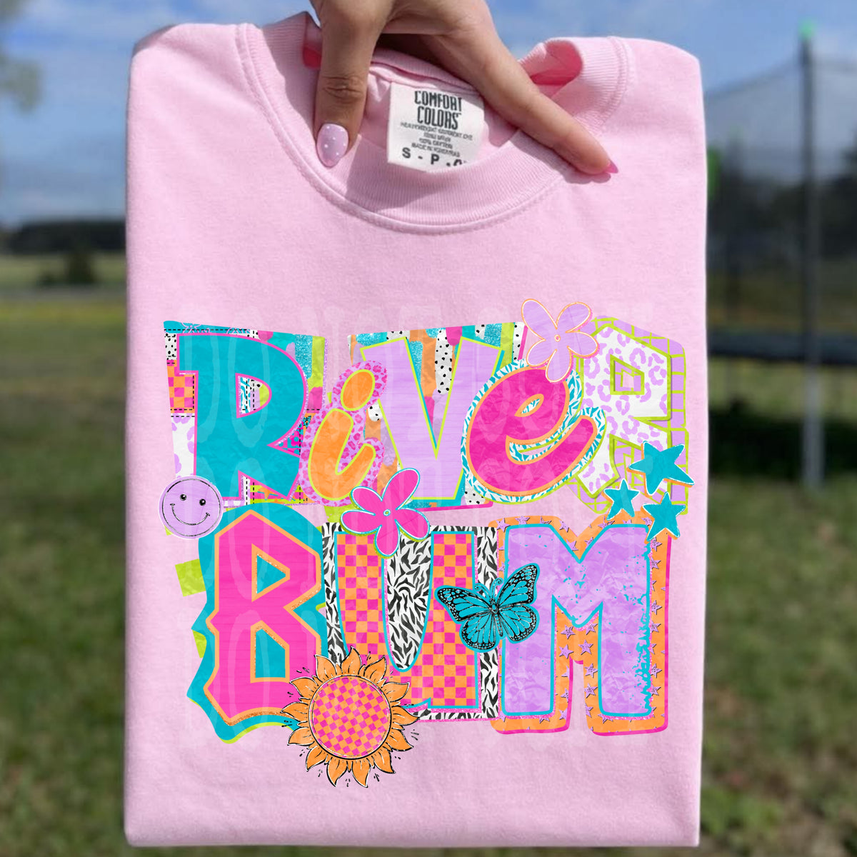River Bum (magazine font) (PH) DTF Transfer