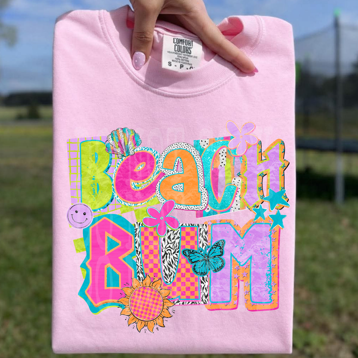 Beach Bum (magazine font) (PH) DTF Transfer