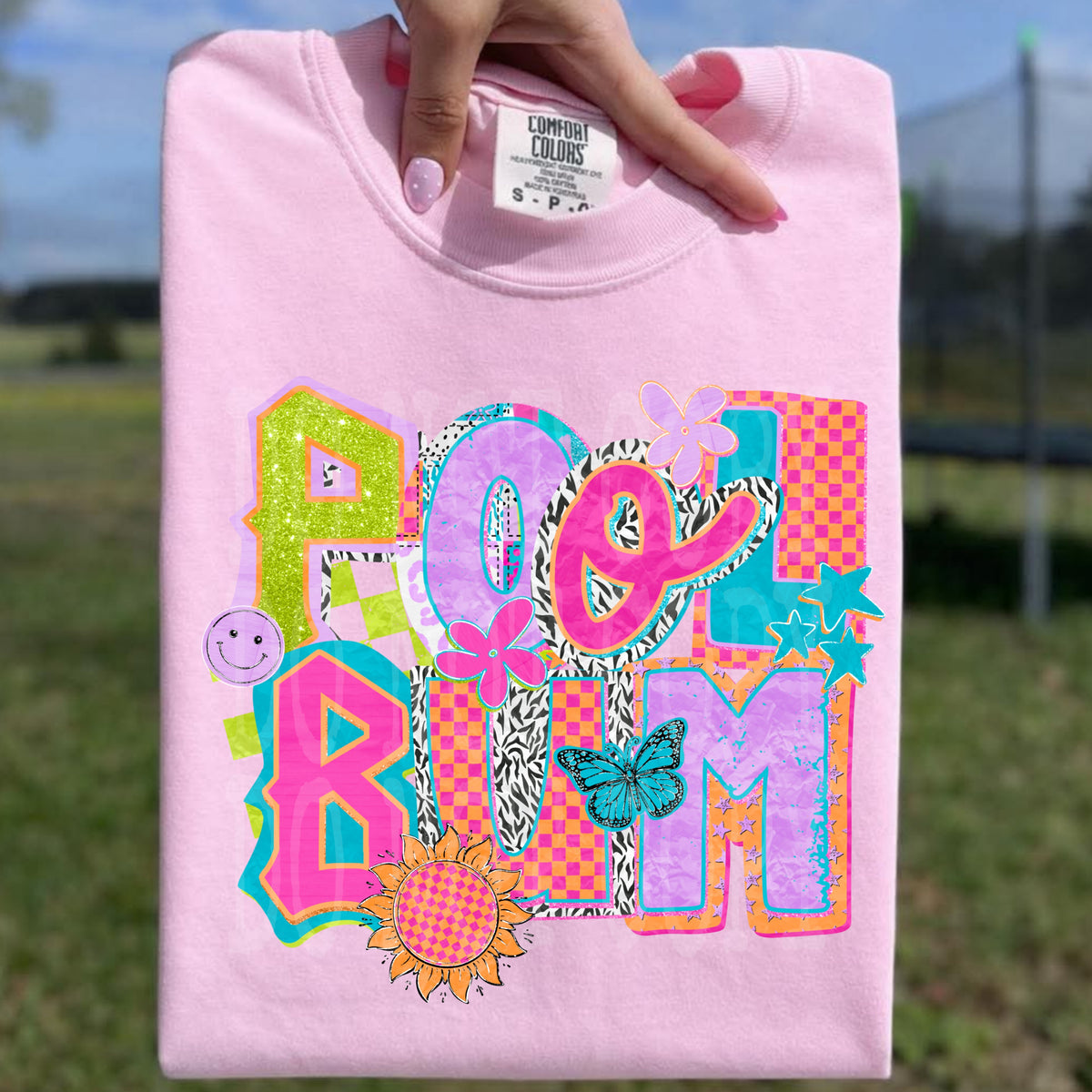 Pool Bum (magazine font) (PH) DTF Transfer