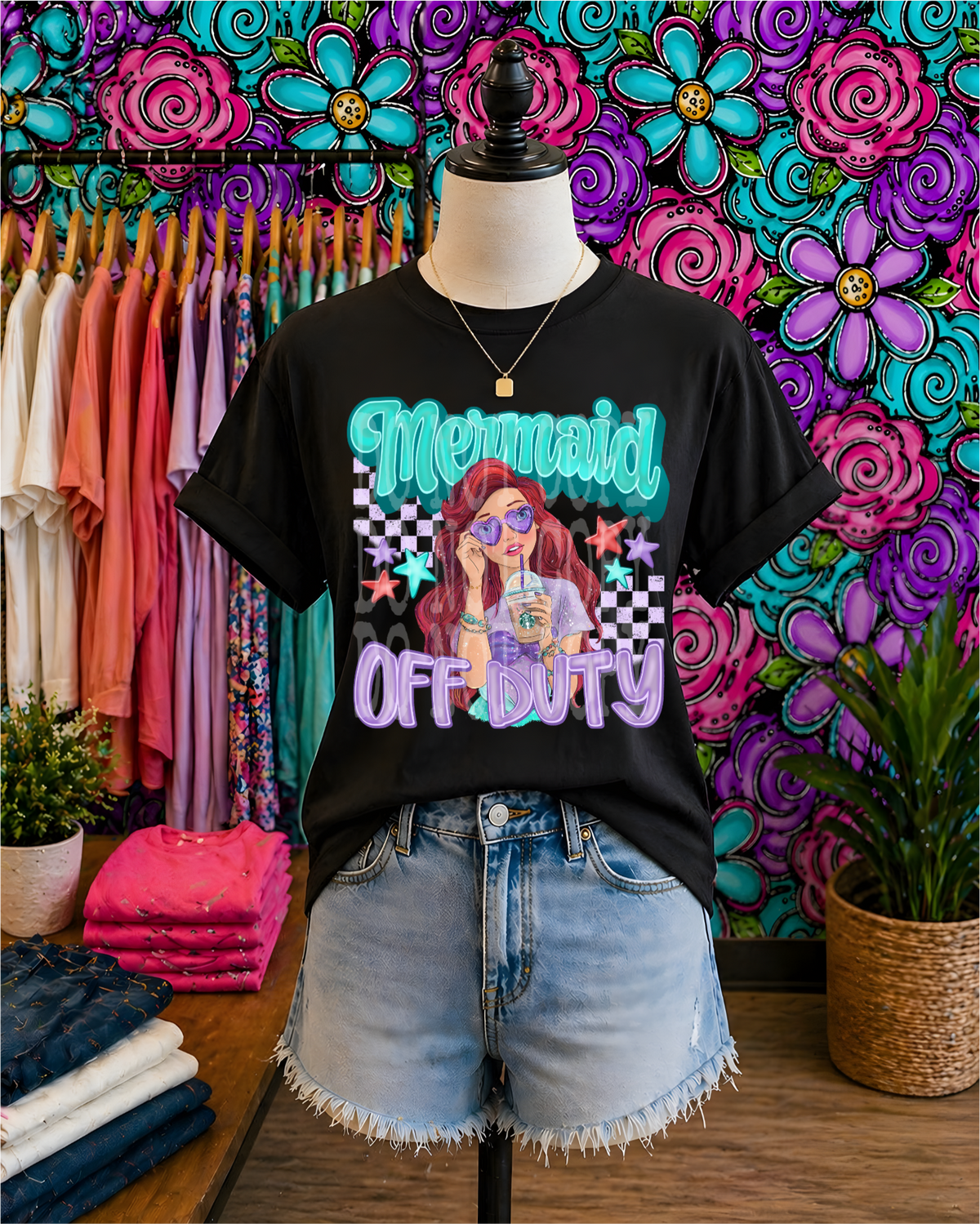 Mermaid off duty (PH) DTF