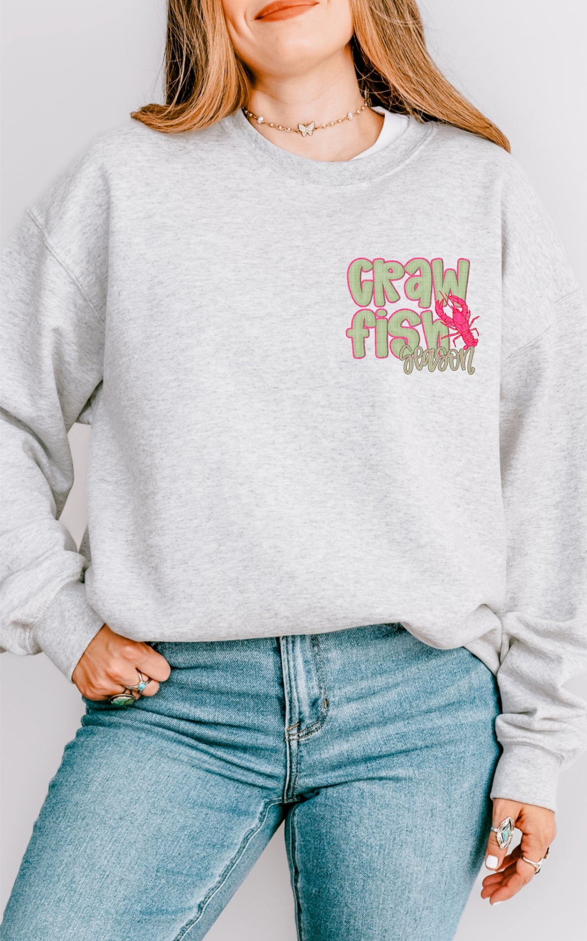 Pinch & peel green pocket 103981 DTF transfer