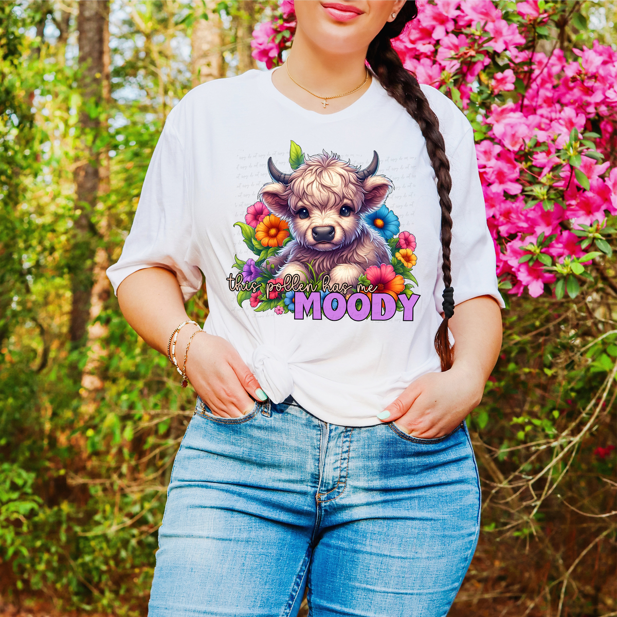 This Pollen Has Me Moody 117938 DTF transfer