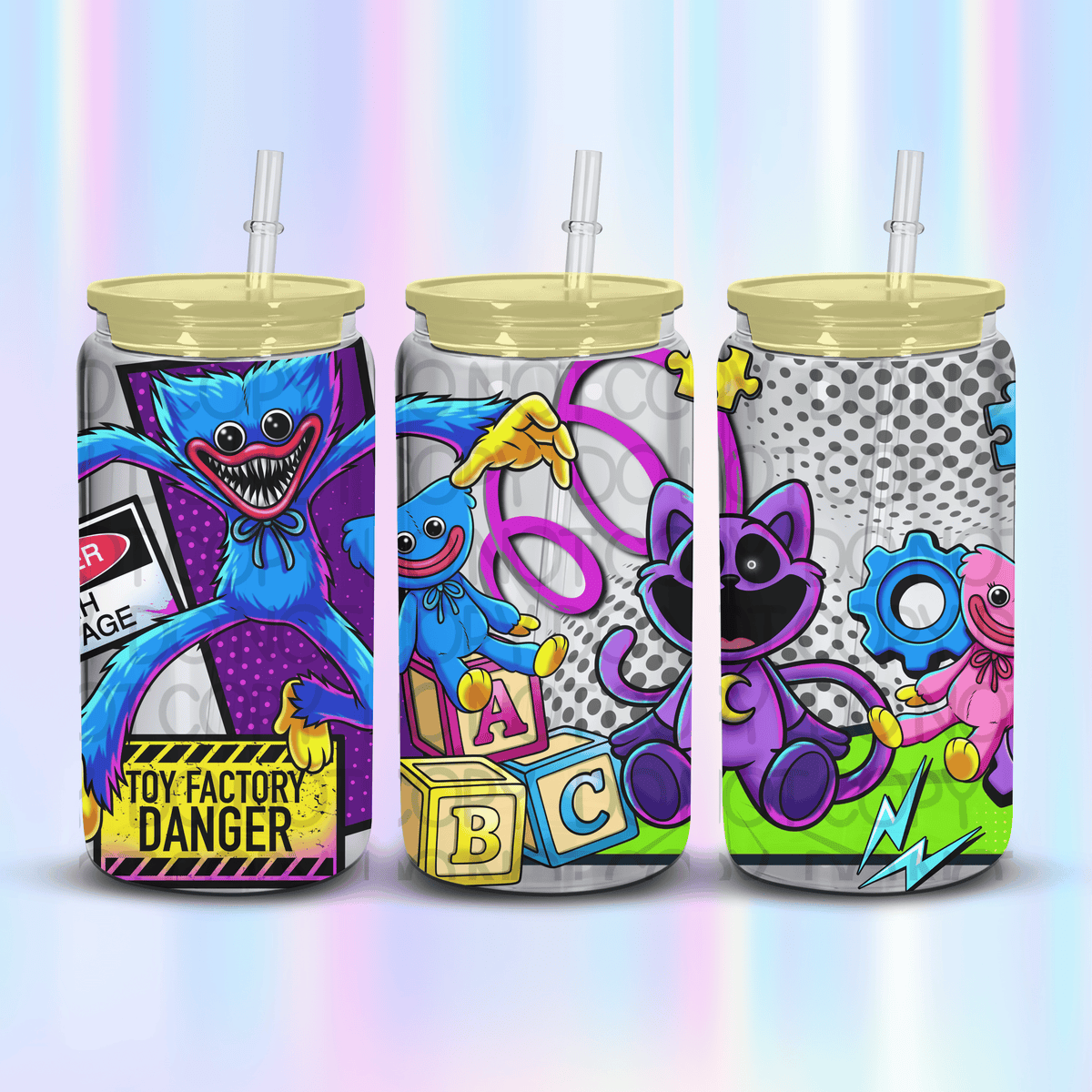 Toy factory danger (RRD) UV DTF WRAP