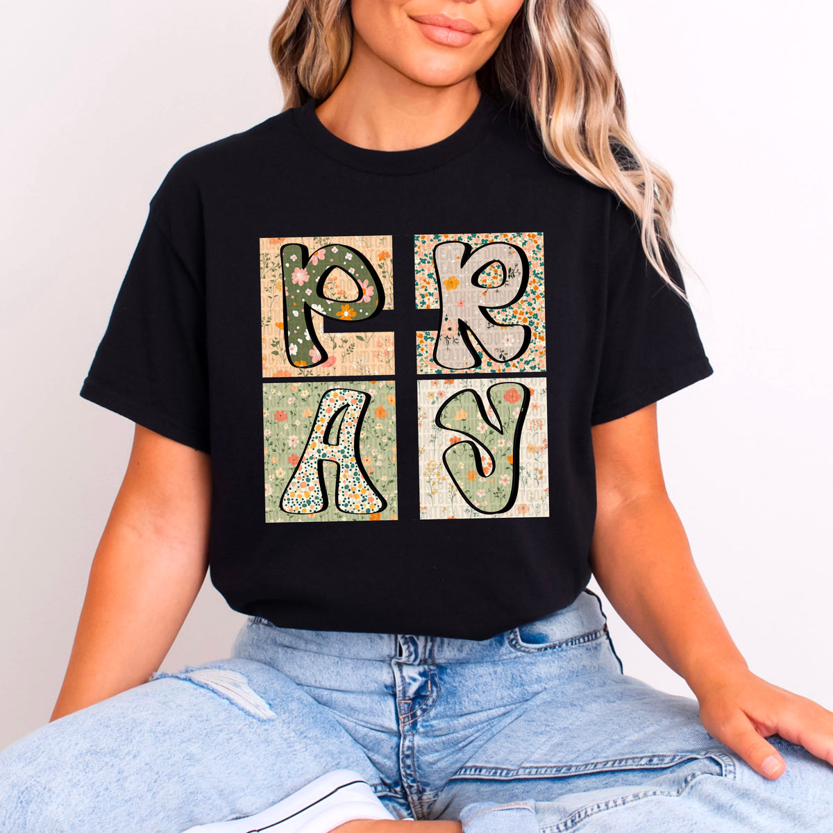 Pray  (SDD) DTF Transfer