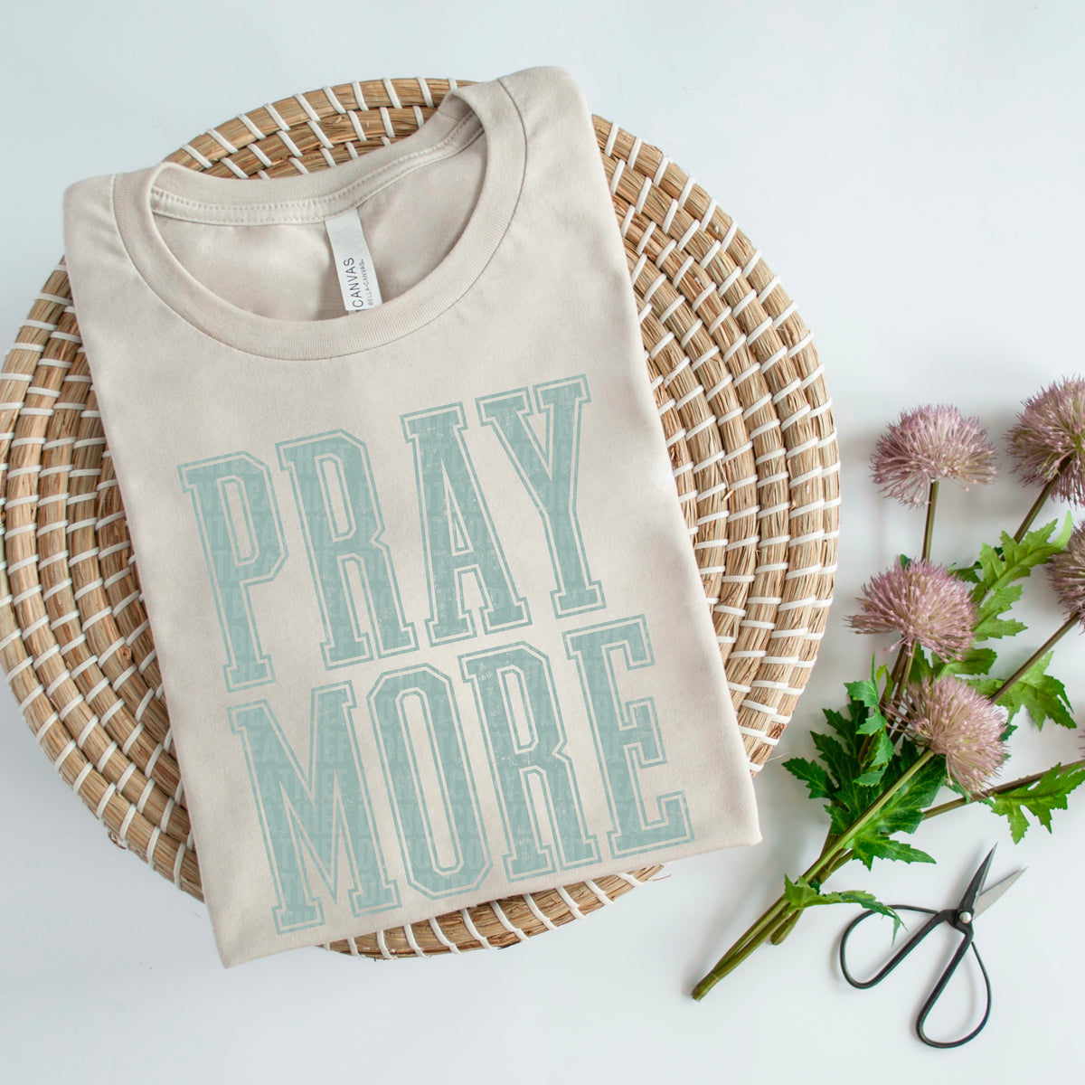 Pray More 105119 DTF transfer