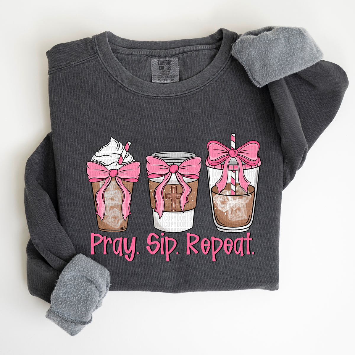 Pray. Sip. Repeat. (SDD) 72404 DTF Transfer