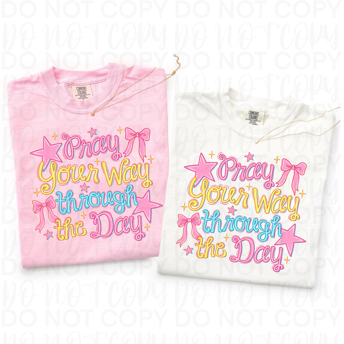 Pray through the day UAC DTF Transfer