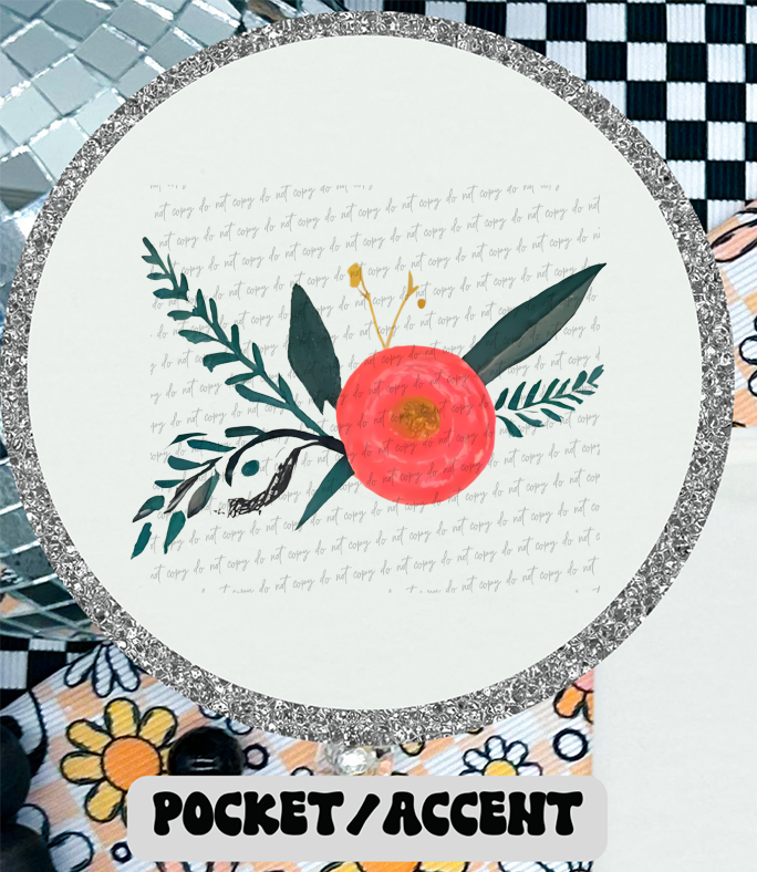 Praying Mama Raising Warriors (Pocket Print) 81008 DTF Transfer