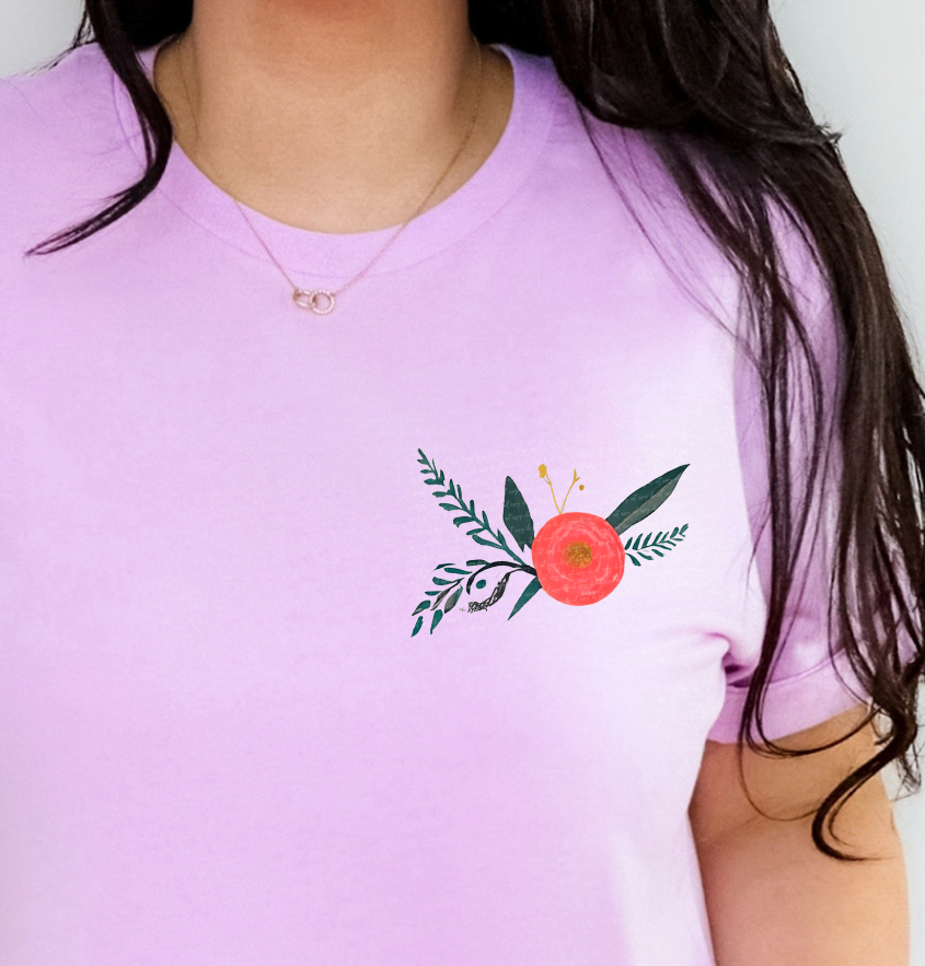 Praying Mama Raising Warriors (Pocket Print) 81370 DTF Transfer