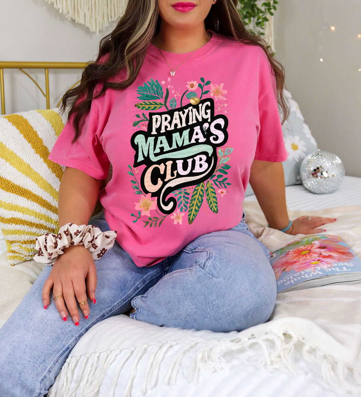 Praying Mamas Club 81372 DTF Transfer