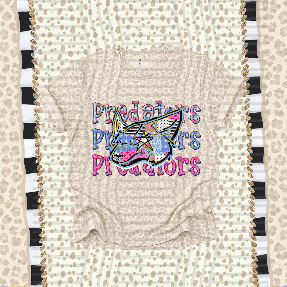 Predators-Dolly Doodle Print (Caplinger) DTF Transfer