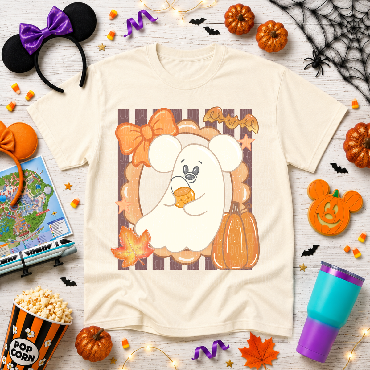 Preppy Mouse ghost(starlight) DTF Transfer