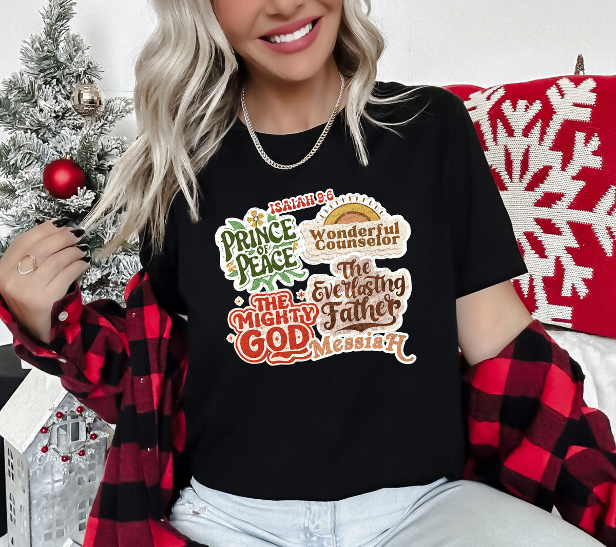 Prince Of Peace The Mighty God 46571 DTF transfer