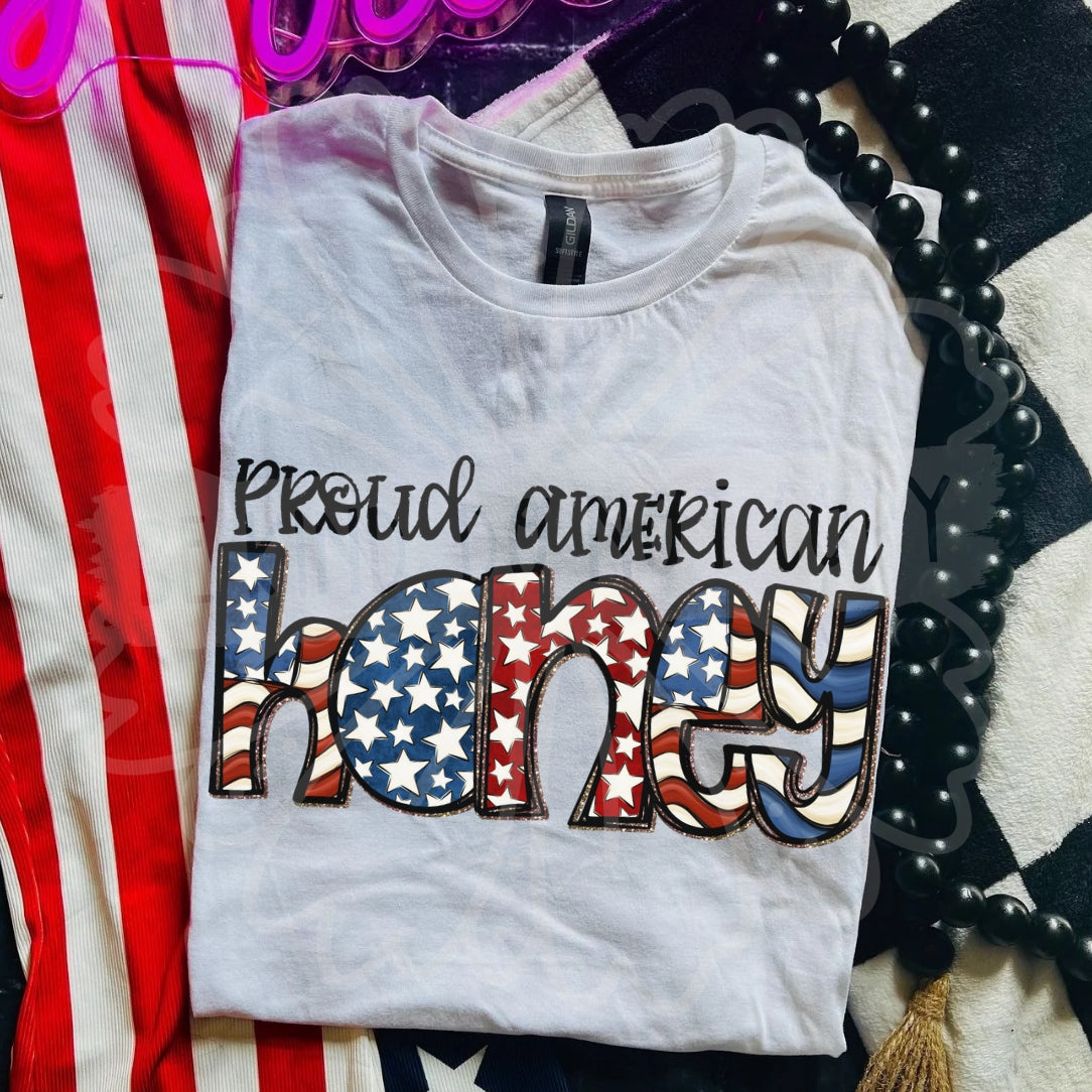 Proud American honey (Vehemnt) DTF Transfer