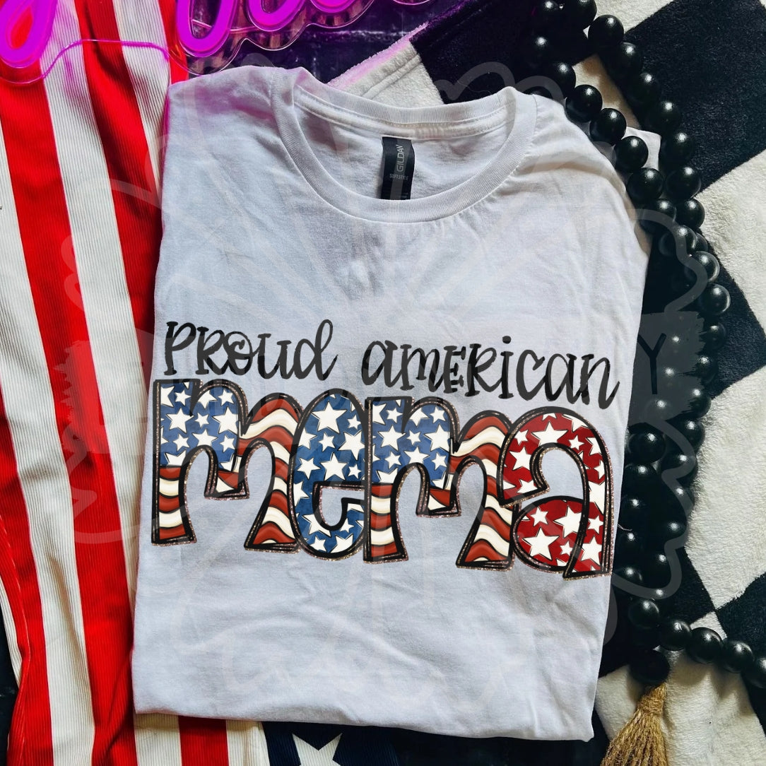 Proud American mema (Vehemnt) DTF Transfer