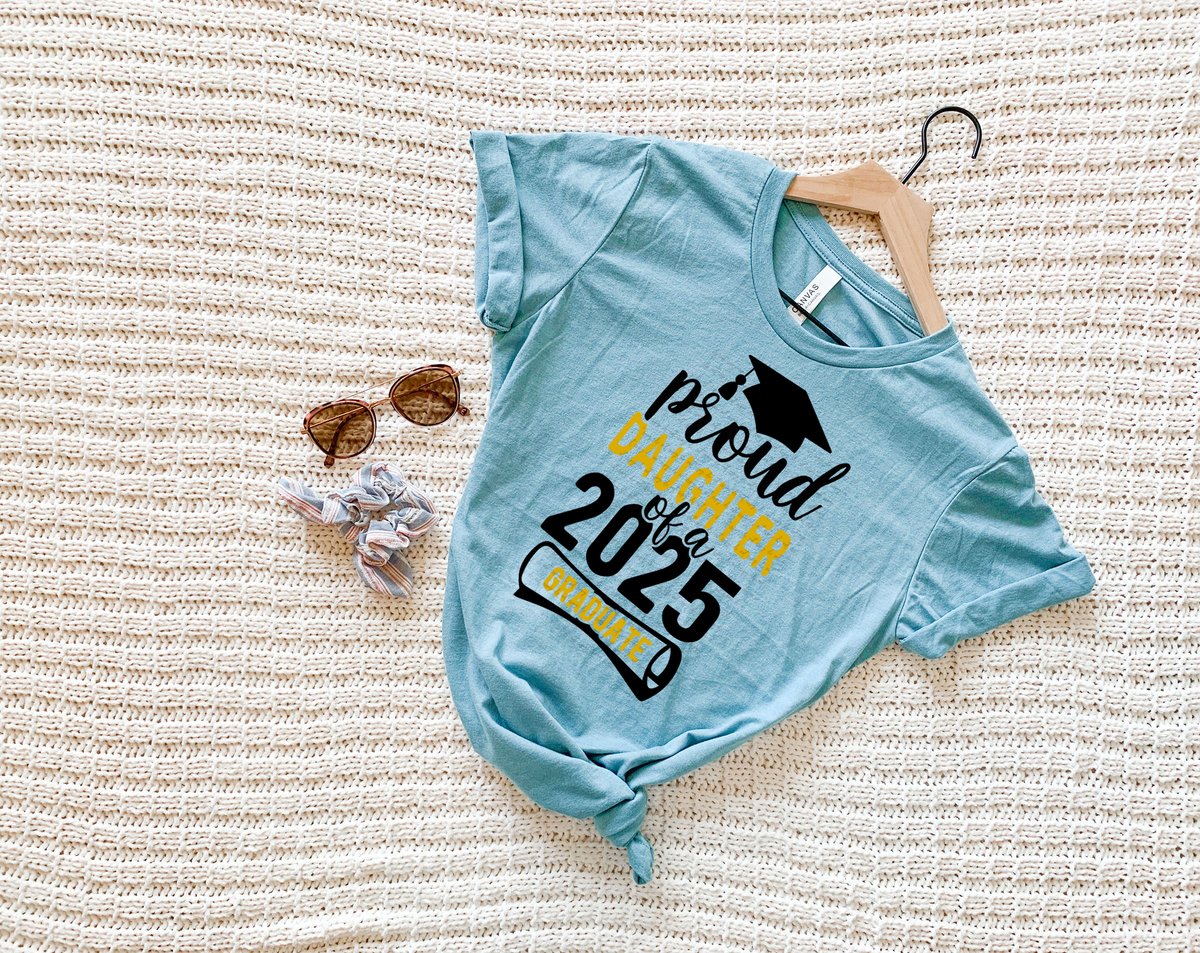 Proud Daughter Of A 2025 Graduate Mortarboard 76714 DTF Transfer