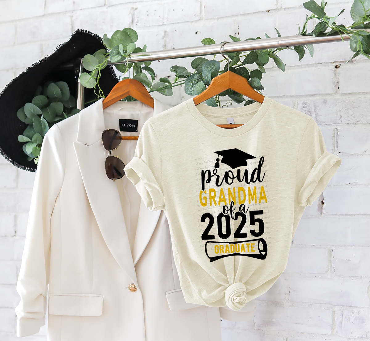 Proud Grandma Of A 2025 Graduate Mortarboard 76718 DTF Transfer