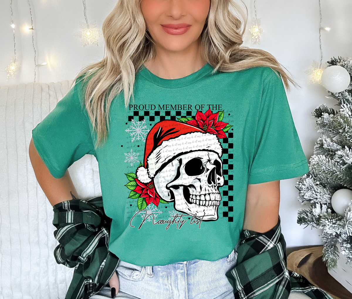 Proud Member of The Naughty List 66144 DTF transfer