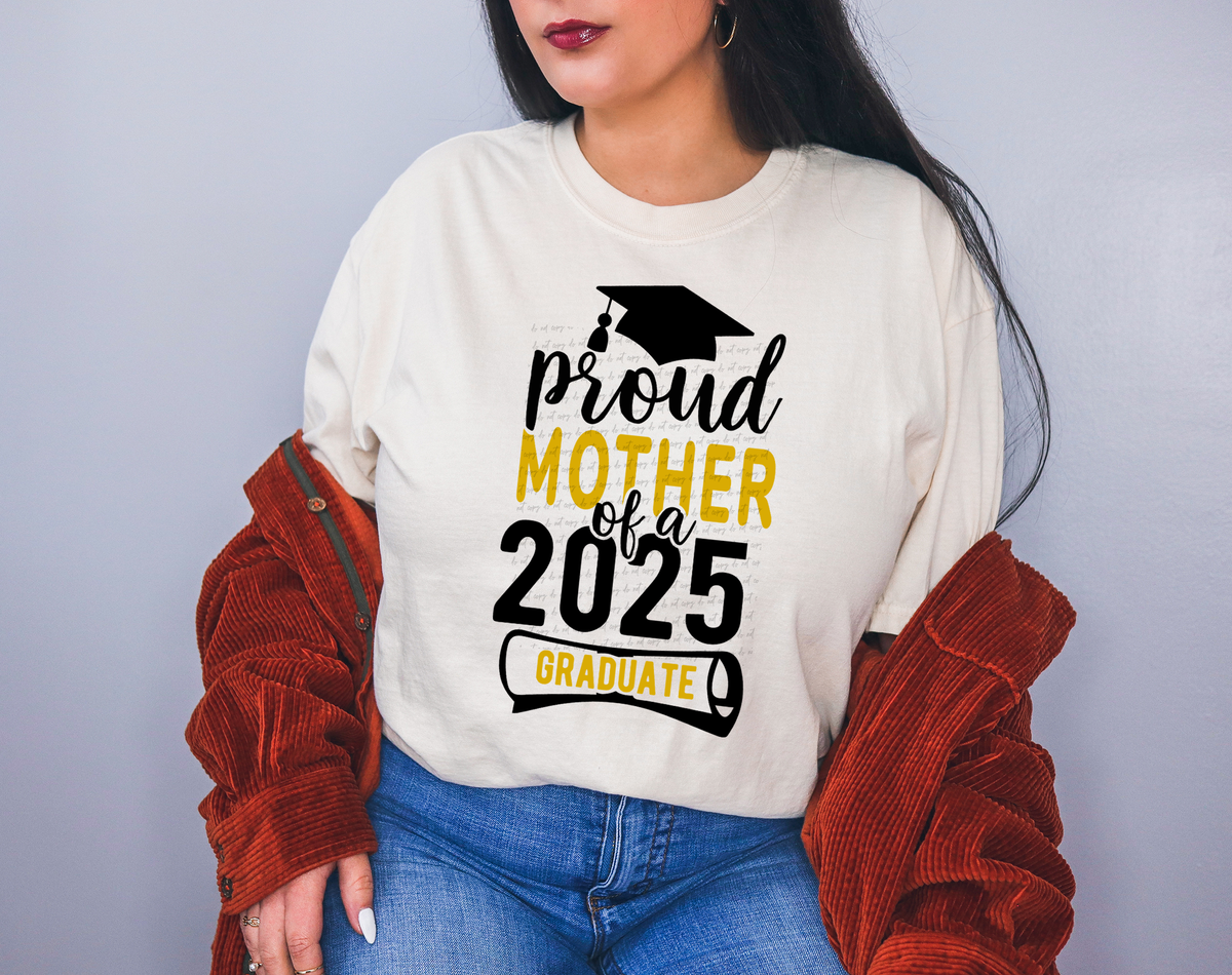 Proud Mother Of A 2025 Graduate Mortarboard 76721 DTF Transfer