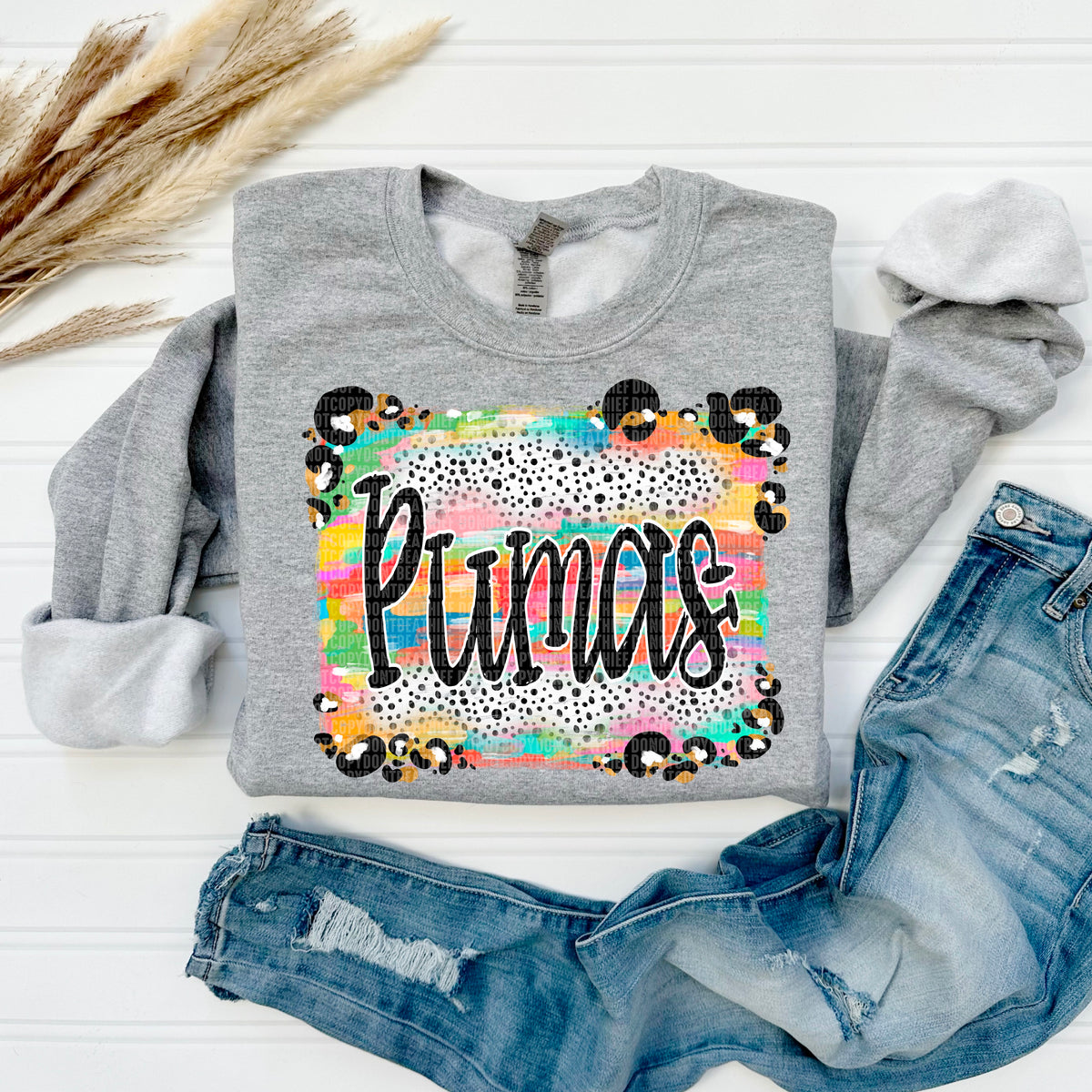 PUMAS exclusive mascot DTF transfer