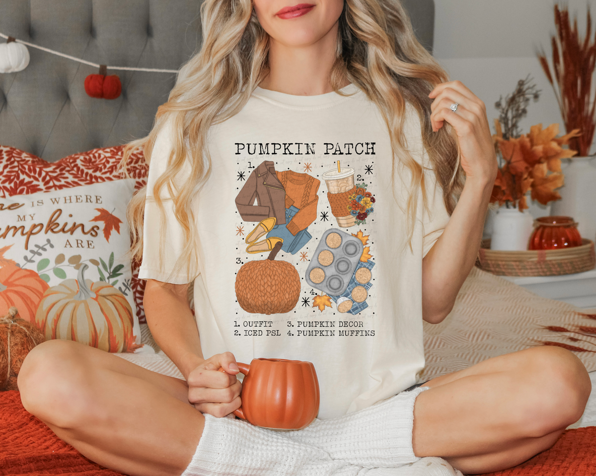 Pumpkin Patch Chart 115591 DTF transfer