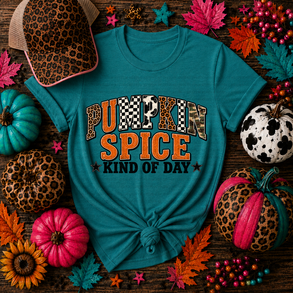 Pumpkin Spice-kind of day- (Revel)DTF Transfer